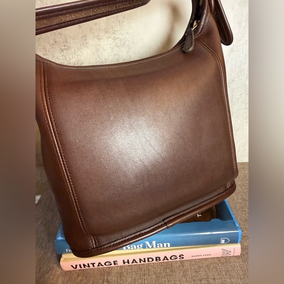 Vintage Coach Slim Duffle Medium 9816 Mahogany | 1999 USA - Picture 4 of 14